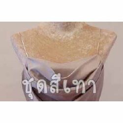 ชุดราตรีสีเทา